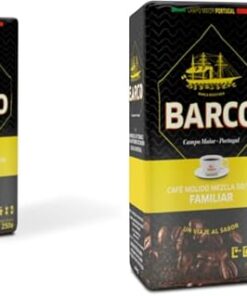 Barco Pack Familiar - Café Molido Mezcla - Contiene 5 uds de 250gr (Paquete de 2)