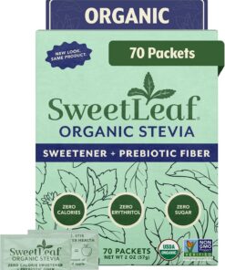 Sweet Leaf Stevia Organic Sweet Leaf Stevia Packets - 70 ct
