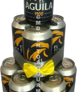Regalo Gourmet. Tarta de latas de cerveza El Aguila
