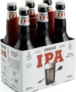 Ambar Ipa - Pack 6 botellas x 33cl - 5.7% Volumen de Alcohol