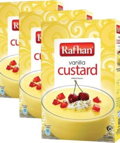 RAFHAN - Pudding Vainilla - (1 X 275 G) (Paquete de 3)