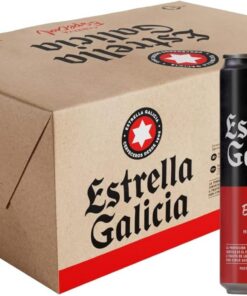 Estrella Galicia - Especial, Cerveza Lager, 24 Latas x 33 cl | Maltas Pilsen y Tostada, Lúpulos Nugget y Perle, Final Amargo, Estilo Helles, 5,5% Volumen de Alcohol