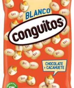 Conguitos Blancos Cacahuete con Chocolate - 1000 gr