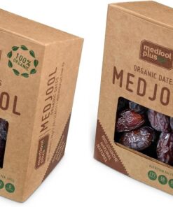 Seba Garden-Dátiles Medjool Orgánicos - Grado Premium 1 kg (Paquete de 2)