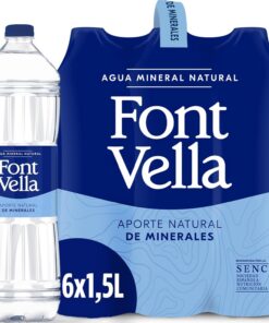 Font Vella Agua Mineral Natural, 6 x 1.5L