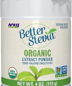 Now Foods Better Stevia Extract Powder, Organic - 113G - 113 gr