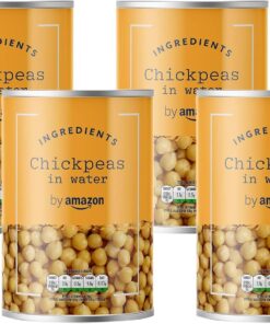 by Amazon Garbanzo En Agua, 400g (Paquete de 4)