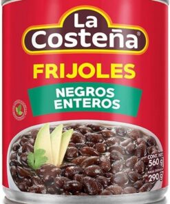 LA COSTEÑA frijoles negros enteros lata 290 gr