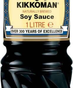 Kikkoman - Salsa de Soja clásica naturalmente fermentada, 1000 ml