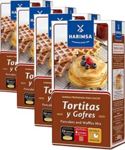 Harimsa Preparado para Tortitas, Original, 500 Gramos (Paquete de 4)