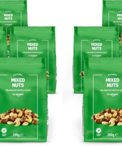 by Amazon Mezcla de Frutos Secos - 200g, paquete de 14