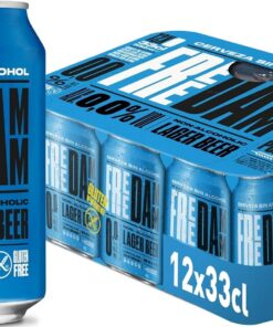 Free Damm Cerveza sin Alcohol 0,0, 12 x 33cl
