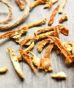 Té de frutas de cáscara de naranja seca natural para hacer un jarabe saludable (100g)