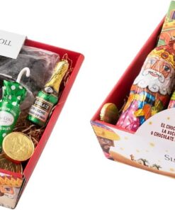 Cesta de Chocolatinas Surtidas, Regalo para Día de Reyes Magos, 191g | Simón Coll (Paquete de 2)