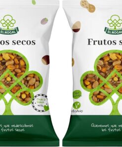 EL NOGAL Frutos Secos Cóctel de Frutos Secos Variados Bolsa, 1000 G (Paquete de 2)