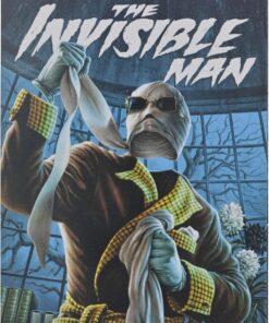 NECA Figura Acción Hombre Invisible En Bata 18Cm