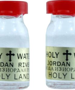 Jordan agua – par de dos pequeñas Vial De Vidrio Botellas (cada 7,5 ml, total de 15 ml o total de 0.5 fl oz)