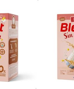 Blevit Bibe Sin gluten | 500g | Papilla para Bebé desde los 4 Meses con 95% de Cereales - 14 Vitaminas y Minerales (Paquete de 2)