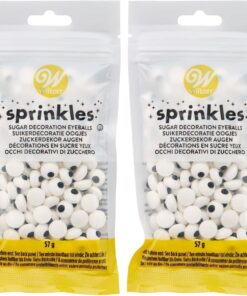 Wilton Ojos de Azúcar 57g (Paquete de 2)