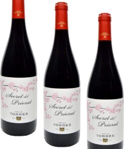 Familia Torres Secret del Priorat, Vino tinto, 750 ml (Paquete de 3)
