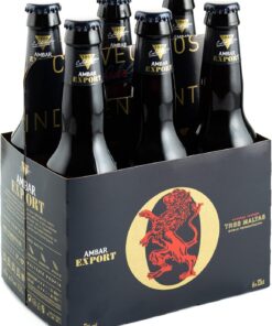 Ambar Export Cerveza - Paquete de 6 x 330 ml - Total: 1980 ml