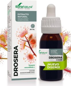 Soria Natural Drosera Extracto – Mucolítico y Antitusivo – Favorece la Acción Expectorante - 100% Puro - Botella de 50 ml
