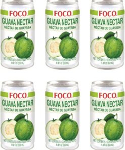Foco Néctar de guayaba (paquete de 6, total de 70.8 fl.oz)