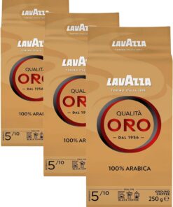 Lavazza Café Molido Qualità Oro, 250g (Paquete de 3)