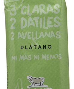 Barrita Energética Paleo 100% natural - Alta en proteínas - Avellanas y Plátano (50g)