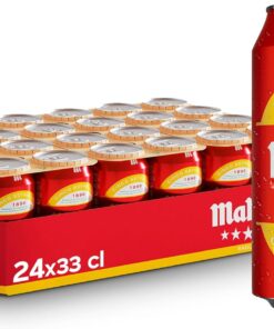 Mahou 5 Estrellas Radler, Cerveza con Limón, Pack 24 Latas x 33cl