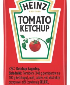 Heinz salsa Ketchup bolsitas 10ml x 200 Sin Gluten