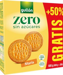 Galletas María Gullón Zero Sin Azúcres +50% GRATIS (Paquete de 6)