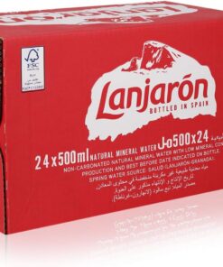 Lanjarón Agua Mineral Natural - Pack de 24 Botellas x 0.5 l - Total: 12 l