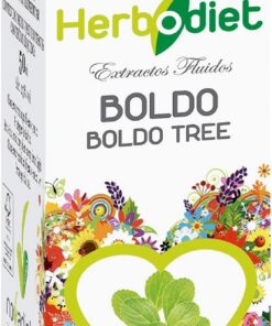 Novadiet - HERBODIET EXTRACTO DE BOLDO 50 ML con Peumus Boldus Molina - Complemento Alimenticio Para la Buena Funcion del Hígado, Vesícula Biliar y Facilita las Digestiones - Envase de 50 ml