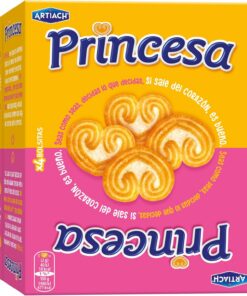 Artiach Princesa Galletas con Corazón - 120 g