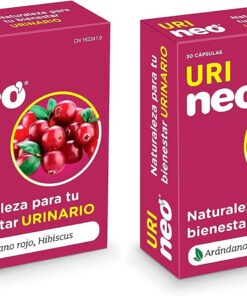 NEO | Uri - Extracto Seco De Frutos De Arándano Rojo Cápsulas |para Ayudar A Disminuir Las Cistitis Y Prevenir Infecciones Urinarias | Tomar 1 Cápsula Al Día, 30 Unidad (Paquete de 2)