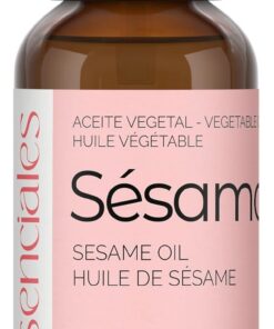 Essenciales - Aceite Vegetal de Sésamo, 100% Puro y Natural, 30 ml | Aceite Vegetal Sesamum Indicum, 1ª Presión Frío