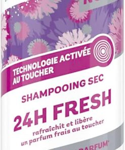 Batiste - Champú 24H Fresh sin enjuague con tecnología táctil activada, cabello fresco durante 24 horas, acabado invisible, vegano - 200 ml