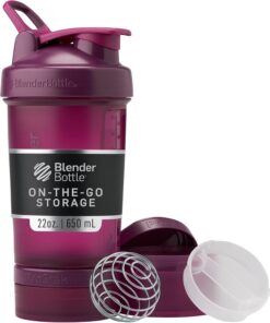 BLENDER BOTTLE PROSTAK V2 PLUM 22OZ