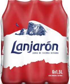 Lanjarón Agua Mineral Natural - Pack de 6 x 1,5L