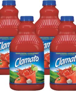 Clamato - Cóctel de tomate concentrado 4 uds x 946 ml - Pack Promoo