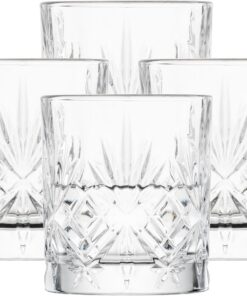 SCHOTT ZWIESEL Copas de licor Show (juego de 4), vasos de chupito intemporales para aguardiente con relieve, vasos de cristal Tritan aptos para lavavajillas (art. nº. 123932) | vasos de chupito intemporales para aguardiente con relieve, vasos de cristal Tritan aptos para lavavajillas