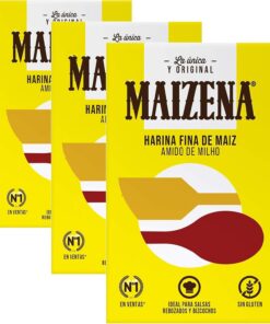 Maizena - Harina Fina de Maíz, 400g (Paquete de 3)