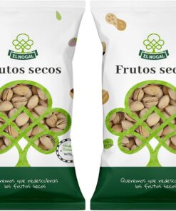 El Nogal Frutos Secos Pistacho Salado Bolsa, 250 G (Paquete de 2)
