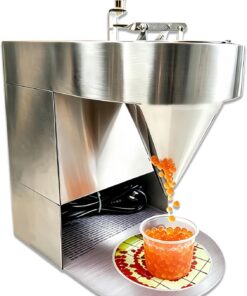 Bubble Tea Pearl Maker Popping Boba Herramienta de moldeo 30 kg/h | Máquina automática para Hacer Perlas de Tapioca Bubble Tea Pearl Maker Popping Boba Herramienta de moldeo Taro Bal