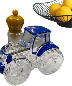 Decantador de licor, tractor vacío, decantador de vidrio decorativo, botella de whisky | para tequila, vodka, brandy, decoración del hogar, bar, oficina, restaurante, hombres, cumpleaños