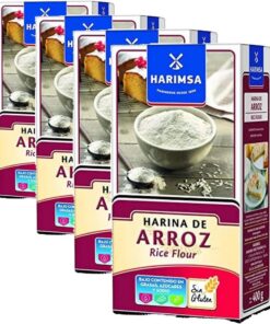 Harina de Arroz Harimsa 400 Gramos (Paquete de 4)