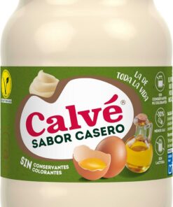 Calve Salsa en tarro, Sabor Casero, sin conservantes, 30% menos sal, 210 ml