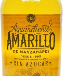 Aguardiente Amarillo de Manzanares, Licor Anisado, 70cl, 24% vol