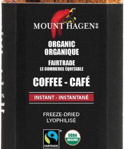 Mount Hagen, Café seché glacé instantanné organique / commerce équitable 100g
